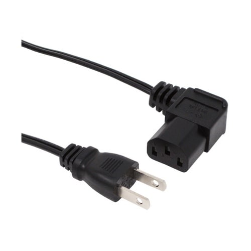 AC電源ケーブル 極細L型タイプ 1.5