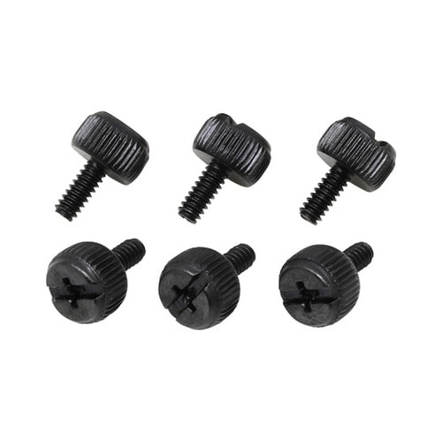 ハンドルネジ インチタイプ ブラック P