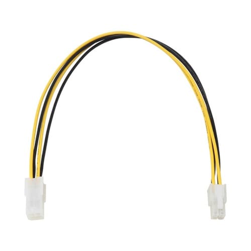 ATX12V用電源延長ケーブル 30cm