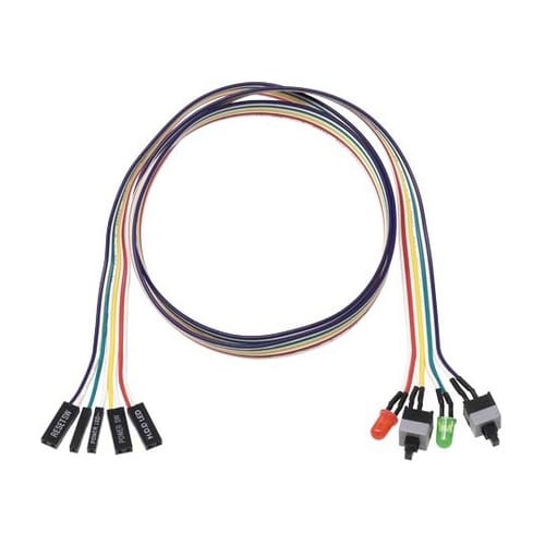 スイッチ/LEDリボンケーブル 75cm