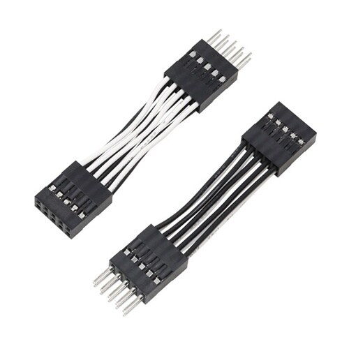 コネクタ簡単脱着ケーブル 3cm 2個入