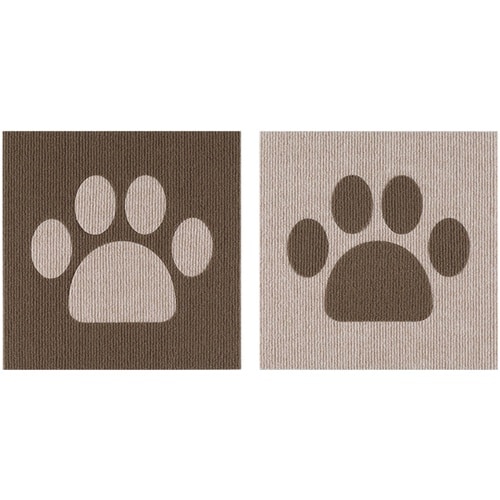 おくだけ吸着おあそびマット肉球 2枚入