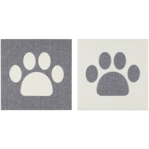 おくだけ吸着おあそびマット肉球 2枚入