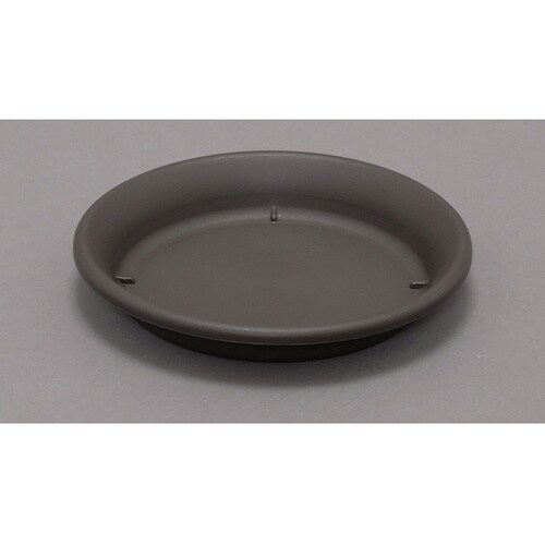 鉢受皿 5号 グレイッシュブラウン