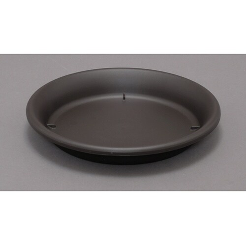 鉢受皿 9号 グレイッシュブラウン