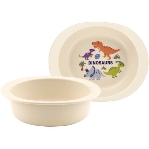 ベビー用PP製小鉢 ディノサウルス ピク