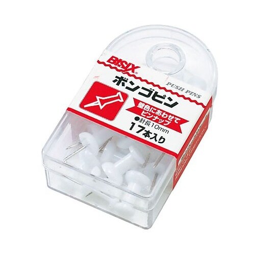 ボンゴピン 白 17本×5箱入 BX1−