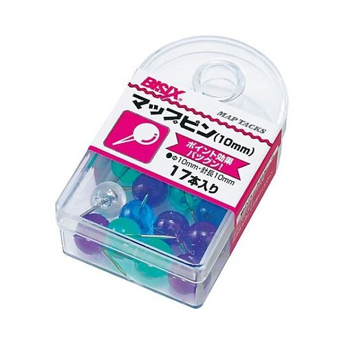 マップピン#10 マリン 17本×5箱入