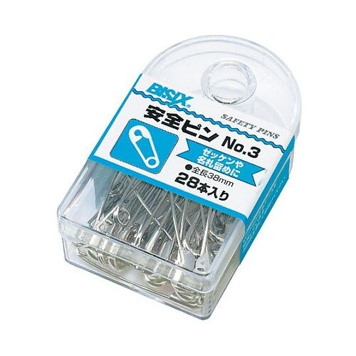 安全ピン38mm 28本×5箱入 BX1