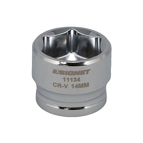 差込角1/4DR 14mm ショートソケ