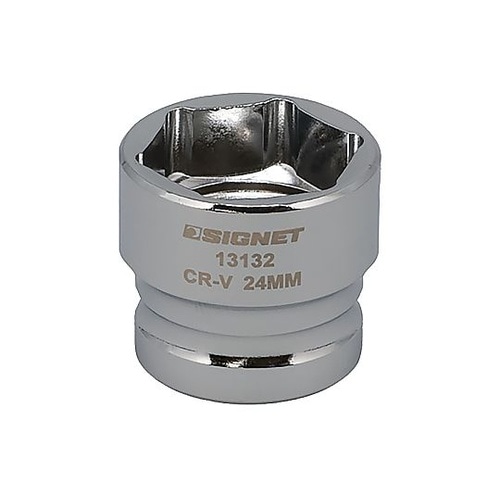 差込角1/2DR 24mm ショートソケ