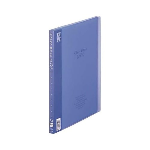 A4/S型 クリアーブック(ブルー) E