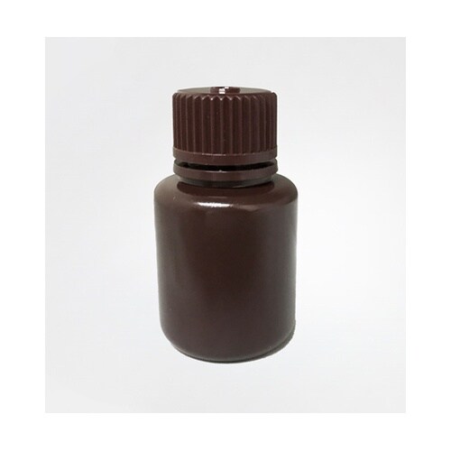 細口試薬ボトル(HDPE 褐色)30mL