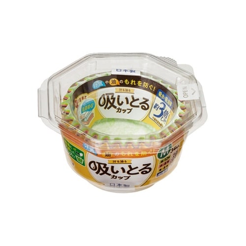 汁も油も吸いとるカップM 4色 34枚入