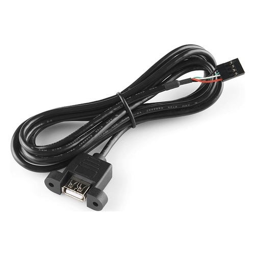 Panel Mount USB to 4