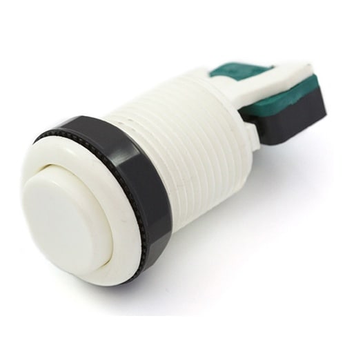 Concave Button − Whi