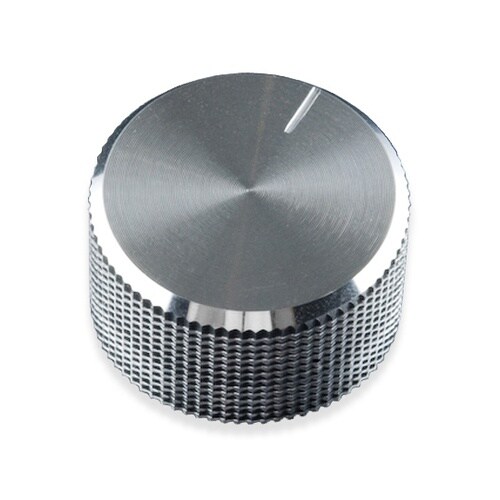 Silver Metal Knob −