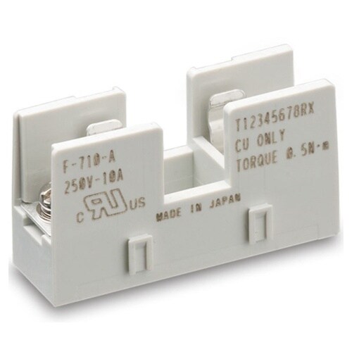 横型ヒューズホルダー(連結式)適合ヒュー