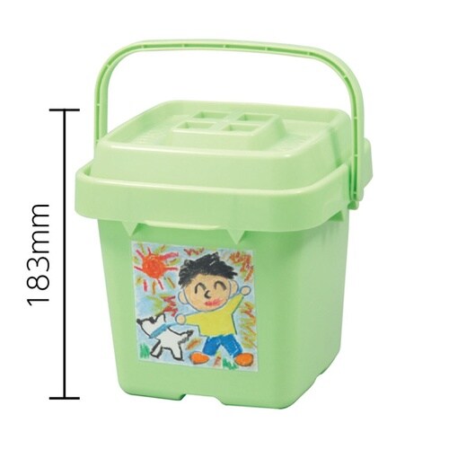 おかたづけボックスミニ薄緑 4643