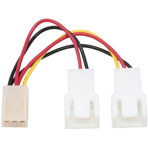 ファン用二股電源ケーブル 5cm CA−