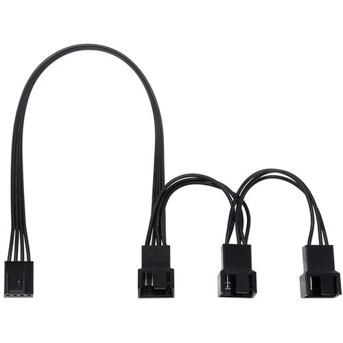 PWMファン用電源3分岐デイジーチェーン