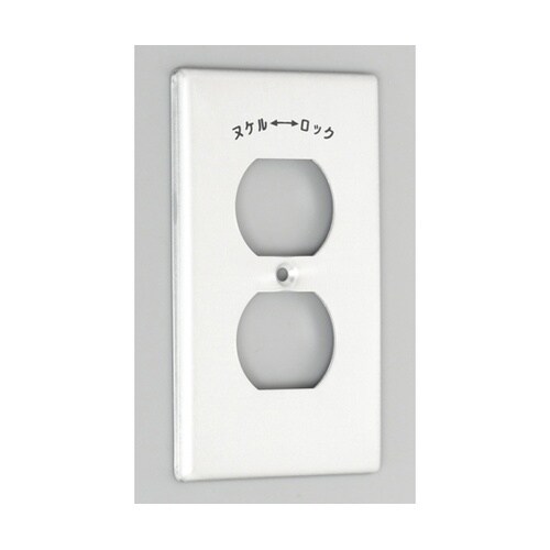 新金プレート 引掛複式1個用 101A