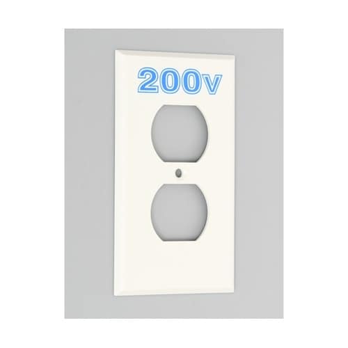 エンプラプレート 複式1個用 V41N−