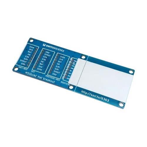 M5StickC用Hatピッチ変換基板