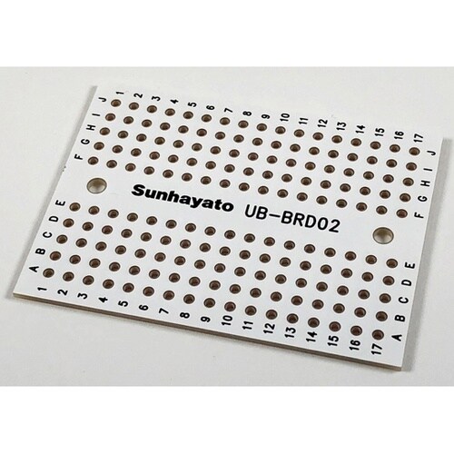 ミニ・ブレッドボード互換ユニバーサル基板