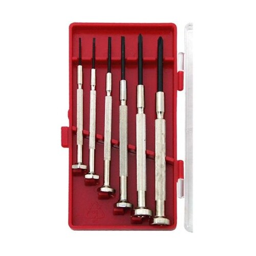 6PC. 精密ドライバーセット ミニ S
