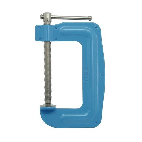 鋼板製 C クランプ 75mm 686−