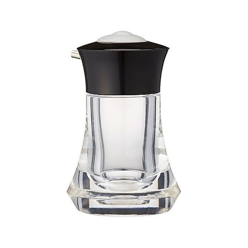 定量調味料入れ プッシュワン ブラック