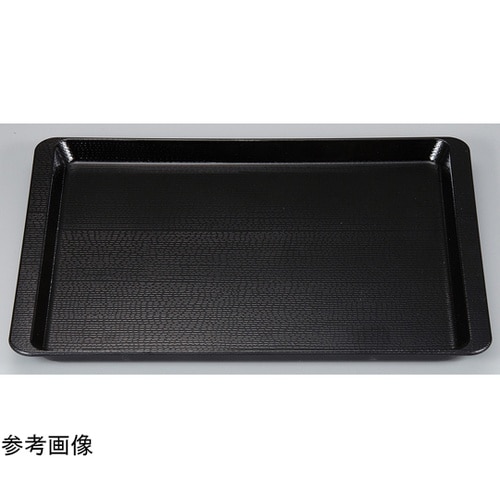耐熱A)尺3 ツバ付木目トレー 黒SLタ