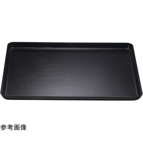 尺4 荒彫奥広盆 黒SL 1500405