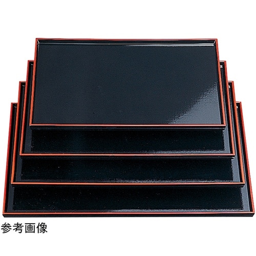 尺2 布目盆 黒天朱SL 1502021