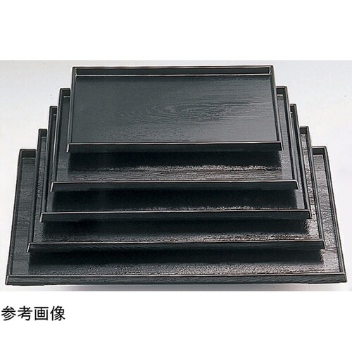 尺2 ダイヤ木目盆 黒SL 503048