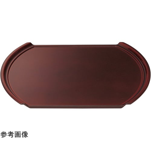 尺2 .5 小判フライト盆 溜SH塗 5