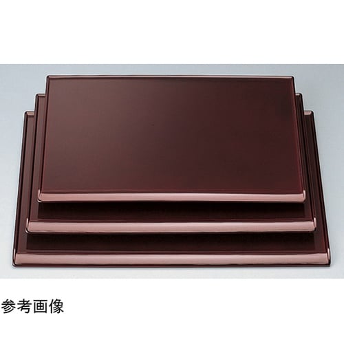 尺2 雅卓上敷盆 溜毘沙門天塗SL 50