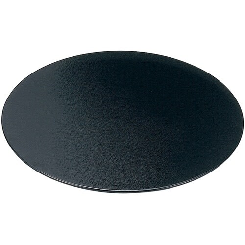 尺1 丸布目マット 黒裏乾漆塗 5030