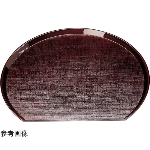 尺2 布目半月盆 溜 15000180