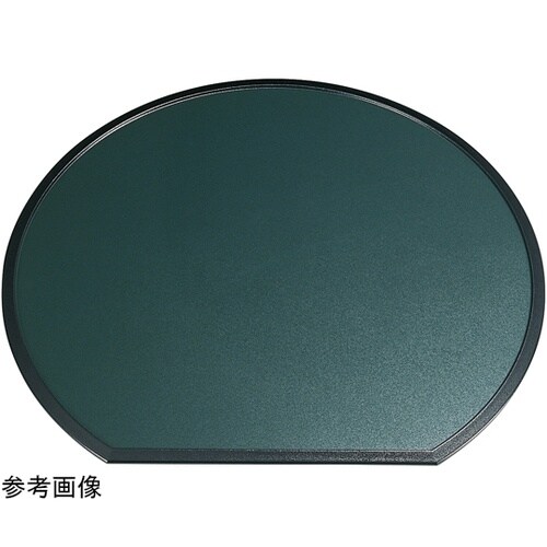 尺1 雲流両面半月盆〈裏布目〉 Gタタキ