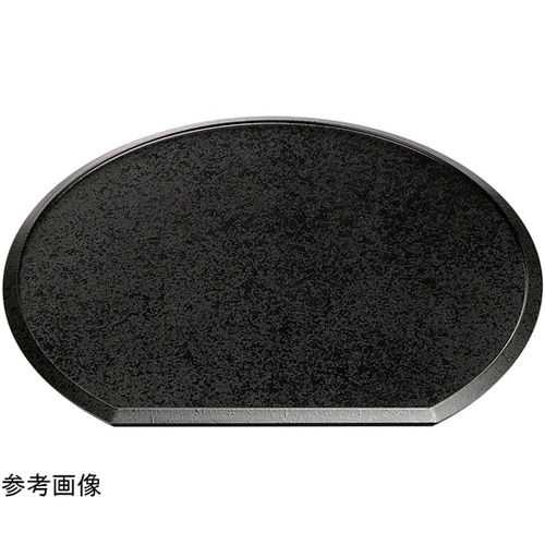 尺2 宴半月両面盆 黒乾漆クリアータタキ