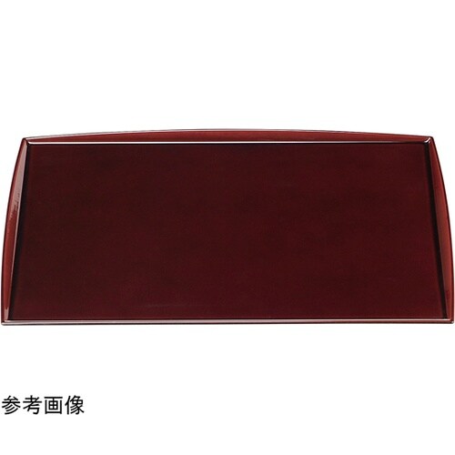 尺0 角わたらせ盆 溜SH塗 50412