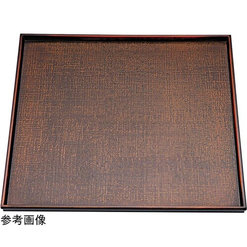 尺0 角布目盆 栃塗 15006350