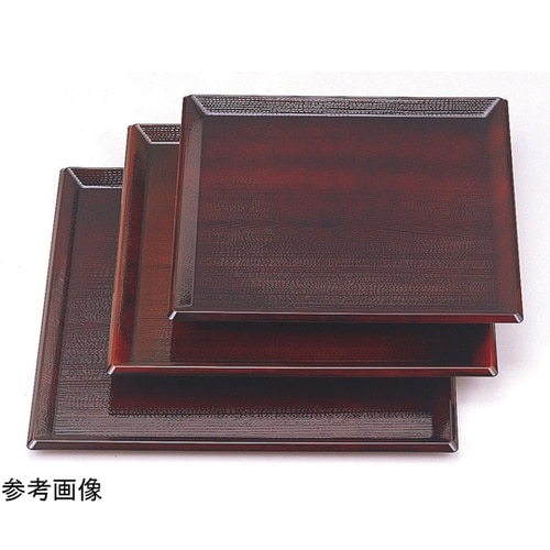 尺1 利休角盆 溜 15235660