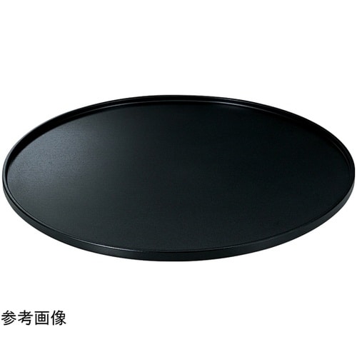 尺2 会席丸盆 黒乾漆(裏塗無) 503