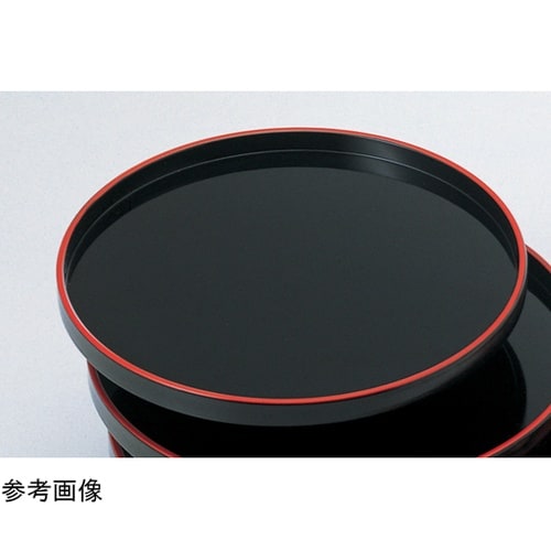 8.5寸 丸盆 黒天朱SL 503069