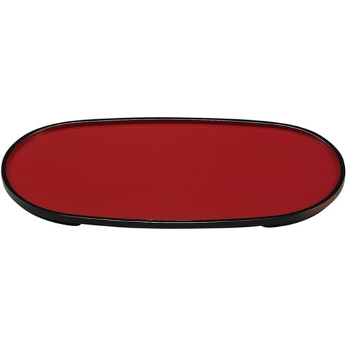 尺1 福寿小判盆 朱天黒 5030212