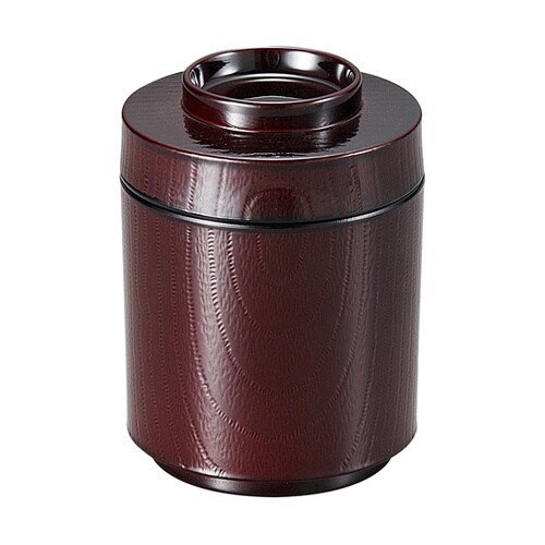 耐A筒型箸洗い椀(蓋親)溜内黒 3000