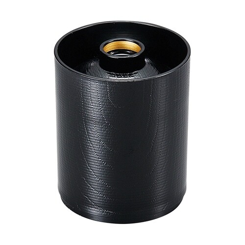 耐A筒型落し蓋箸洗い椀(蓋親)黒/蓋高台